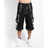 Tripp NYC - Super Skull Wide leg trousers - Zip- off - Black Product image